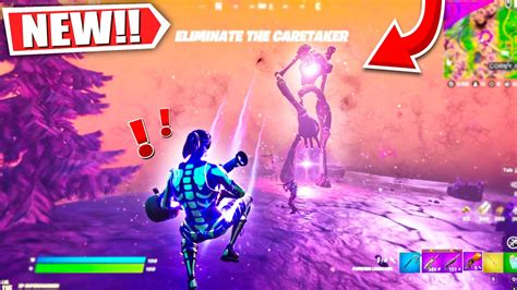 New Caretaker Zombie Gameplay Fortnitemares Wrath Of The Cube