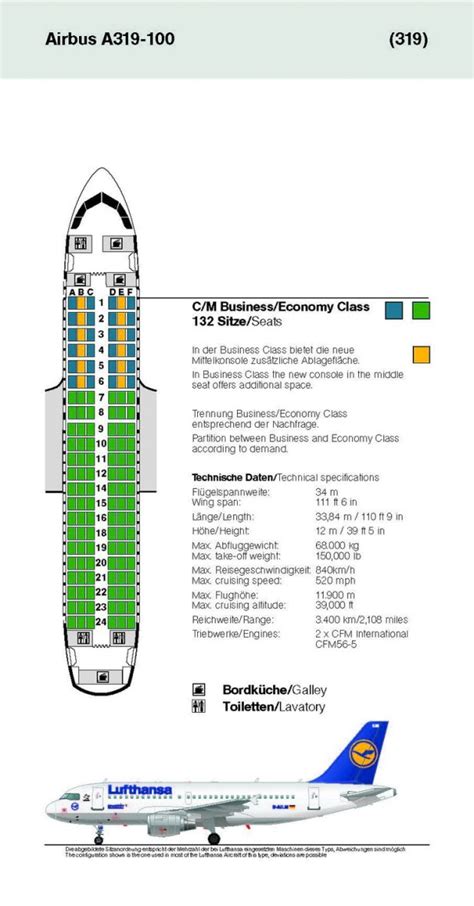 Lufthansa A380 Seating Chart