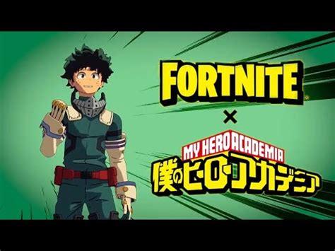 NEW Fortnite X My Hero Academia Trailer YouTube