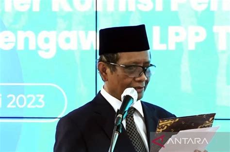 Mahfud Md Harapkan Kpi Aktif Awasi Penyiaran Agar Pemilu Luber Jurdil