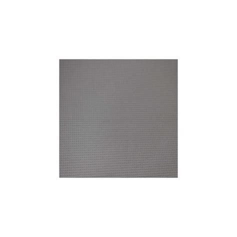 Coton Nid D Abeille Double Face Eponge Gris Clair