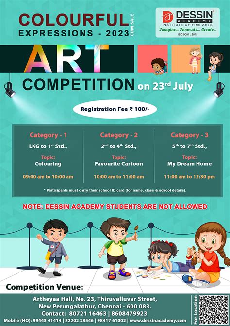 Dessin Academy, Painting Competition in Chennai-Newperungalathur - July ...