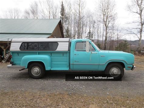 1972 Dodge D 300 Truck W 9 Power Wagon Bed