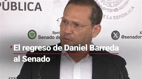 SENADOR DANIEL BARREDA DA SU VERSIÓN Tras estar ausente en la