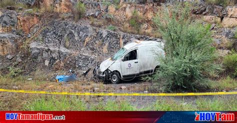 Hoy Tamaulipas Accidente En Tamaulipas Muere Conductor Tras Derrapar