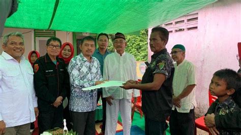 Bantu Wujudkan Hunian Yang Layak Bagi MBR Pasak Bakudapati Lakukan