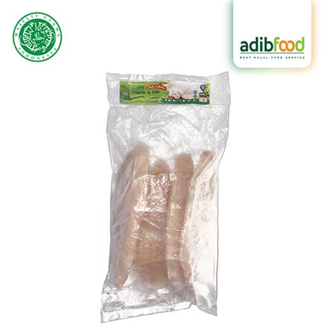 Dori Pangasius Fillet NBL Glaze 40 Belly Off 1 KG Adibfood