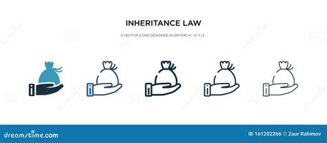 Inheritance Law Icon Trendy Inheritance Law Logo Concept On White Background From Law And