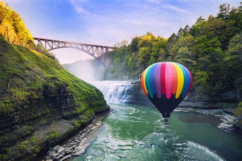 Letchworth State Park Balloon Company Hot Air Balloon Rides