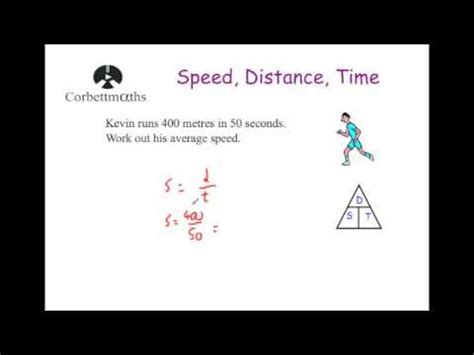 Speed Distance Time Corbettmaths