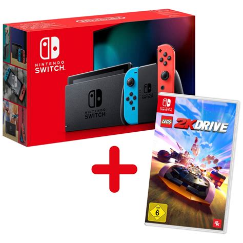 Nintendo Switch Konsole Neon Rot Blau Nintendo Switch Spiel Lego K