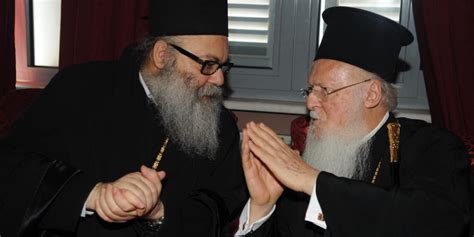 The Ecumenical Patriarch Expressed His Sympathy To The Patriarch Of