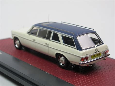 Matrix 1971 Mercedes Benz W114 Lwb Crayford Estate White 143 Neu