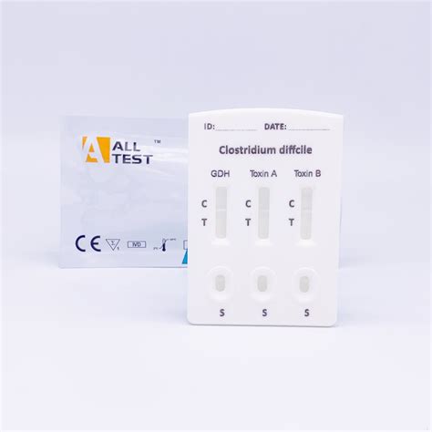 Clostridium difficile GDH Toxin A B Combo Rapid Test Cassette อจจาระ