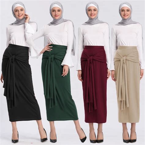 Vestidos 2019 Abaya Dubai Turkey Arabic Long Muslim Hijab Skirt Dress