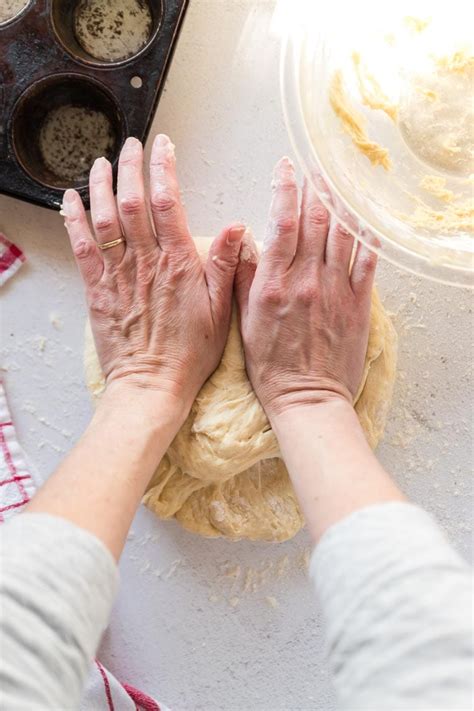 How To Knead Dough Pizza Bread Rolls Video Feast And Farm