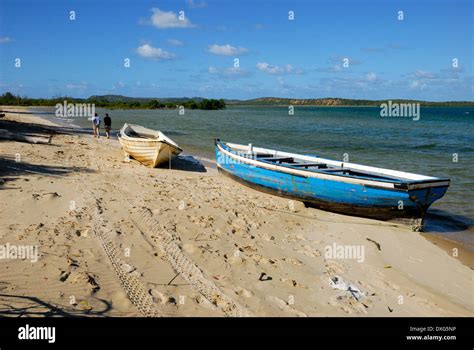 The lagoon at Pomene Lodge, Pomene, Mozambique Stock Photo - Alamy