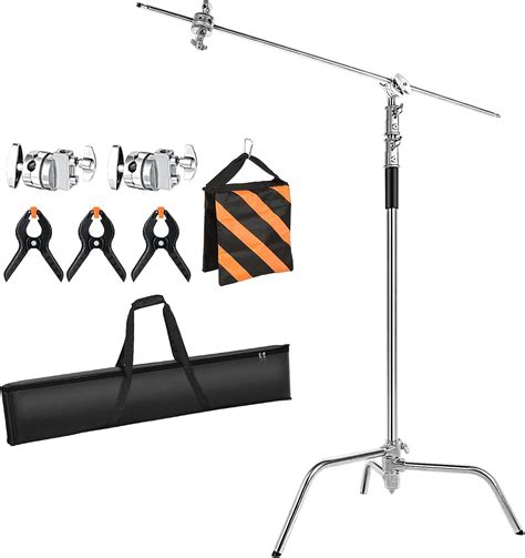 Buy C Stand With Boom Arm Heavy Duty Light Stand Ft Cm