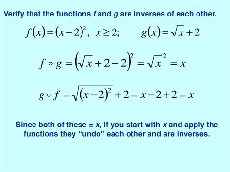 Inverse Functions Ppt Download