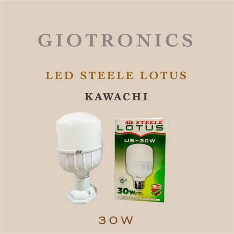 Jual Led Steele 30 Watt Us 30w Bohlam Kapsul Lotus Kawachi Shopee