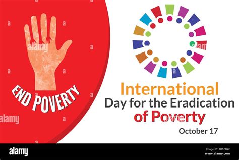 International Day For The Eradication Of Poverty October 17 Banner