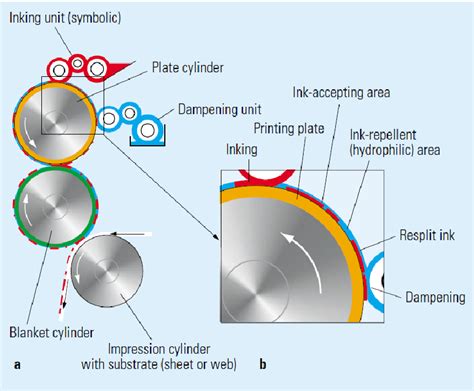 Offset Printing Diagram