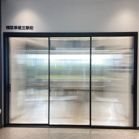 Foshan Factory Dubai Popular Aluminium Slim Sliding Door China