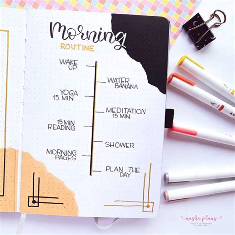 Creating Routines In Your Bullet Journal For Success And Structure