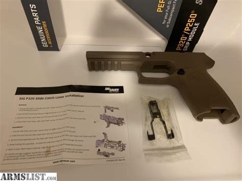 Armslist For Sale P320 P250 Full Size Large Grip Module Fde Gen 2 9mm 40 Or 357 Sig 5 S