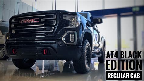 2021 Gmc Sierra At4 Black Edition Elevation Regular Cab Gcc Spec Youtube