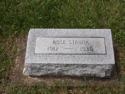 Rose Cecelia Struthers Strunk 1912 1936 Find A Grave Memorial