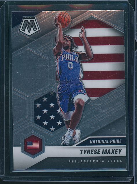 Mosaic Tyrese Maxey National Pride Philadelphia Ers Rookie Aa