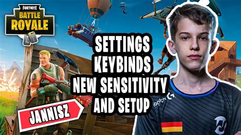 JannisZ New Fortnite Settings Keybinds New Sensitivity And Setup 2021