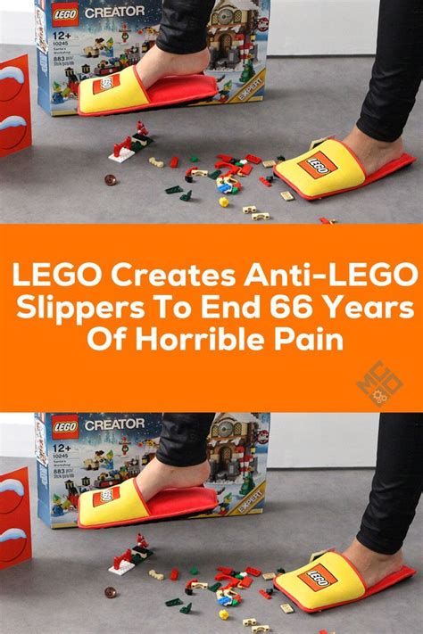 Lego Creates Anti Lego Slippers To End 66 Years Of Horrible Pain Artofit