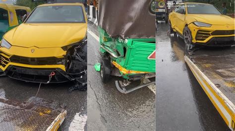 Update Lamborghini Urus Crashes Into Auto Critically Injures Two