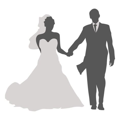 Diseños Png De Wedding Silhouettes Para Camisetas And Merch