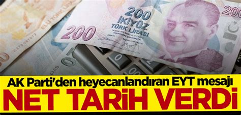 AK Parti den heyecanlandıran EYT mesajı Net tarih verdi Yeni Akit