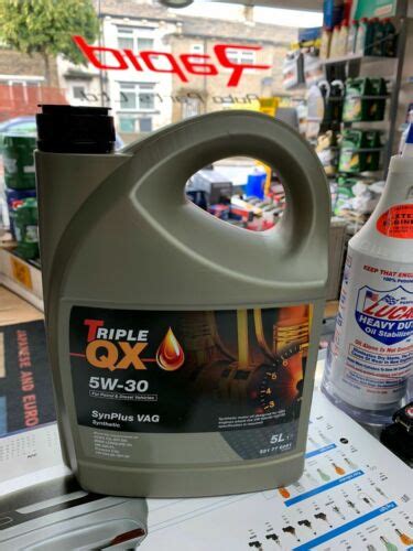 Triple QX SynPlus 5w30 VAG C3 Fully Synthetic Car Engine Oil 5 Litre