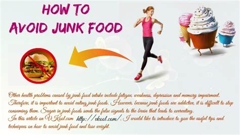 7 Tips How to Avoid Junk Food and Lose Weight