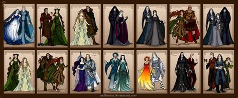 Silmarillion Valar Maiar Couples By Wolfanita On Deviantart Tolkien