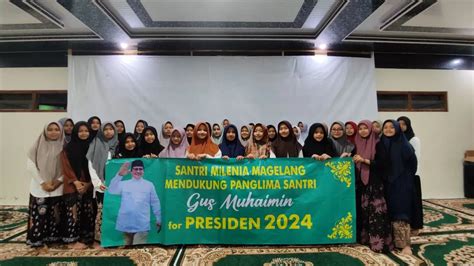 Santri Milenial Magelang Deklarasi Gus Muhaimin Capres 2024 Krjogja