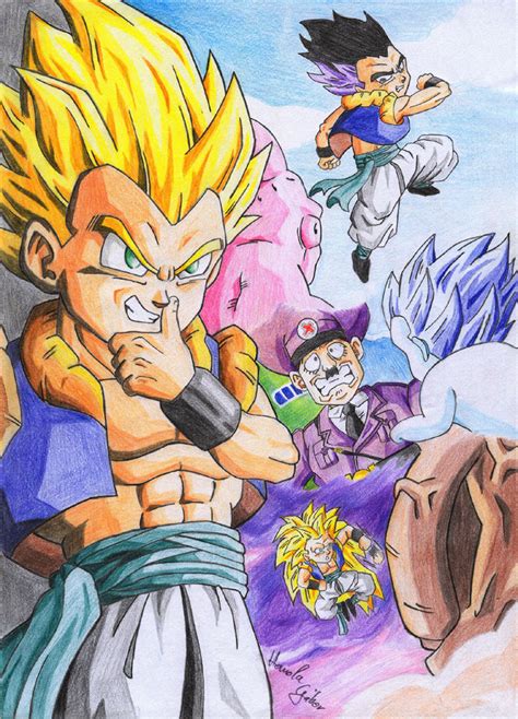 Gotenks By Homolagabor On Deviantart