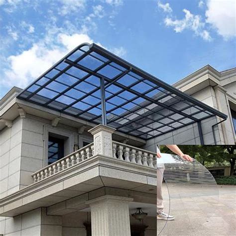 2mm Thick Roof Skylight Panels Polycarbonate Roofing Sheets