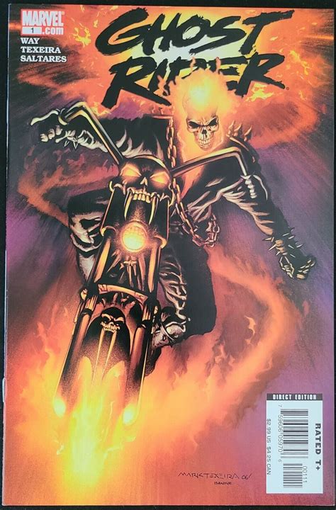 Marvel Comics Ghost Rider Sep Daniel Way Mark Texeira Javier