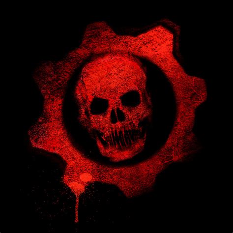 Gears Of War Logo Stencil