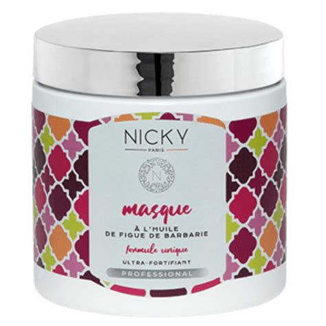 Nicky Paris Masque L Huile De Figue De Barbarie Ml