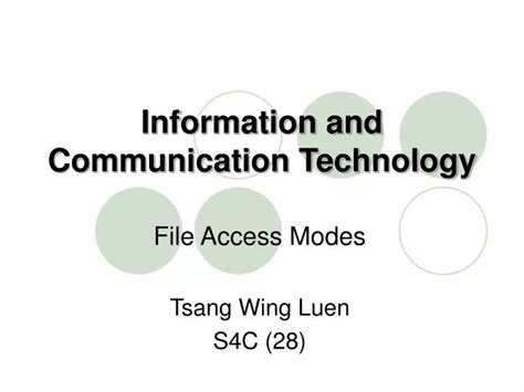 Ppt Information And Communication Technology Powerpoint Presentation