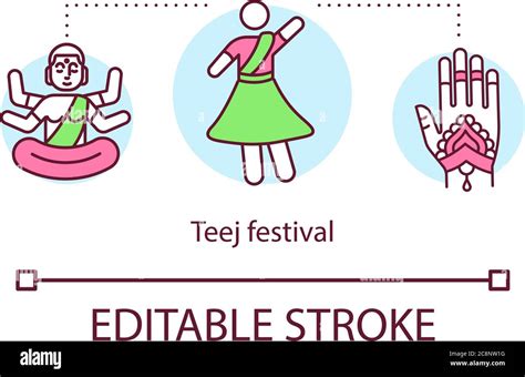 Teej festivals Stock Vector Images - Alamy