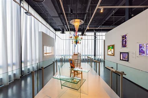 Interior View Of The Corning Museum Of Glass Editorial Photo Image Of Glass Exhibition 224042261