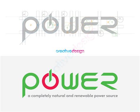 Power Logo Designcreative Design 19 Jul 2020 Behance